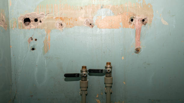 Water damage restoration process in CO
